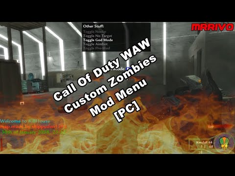 call of duty waw mod menu